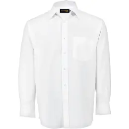 White Oxford Lounge Long Sleeve Mens